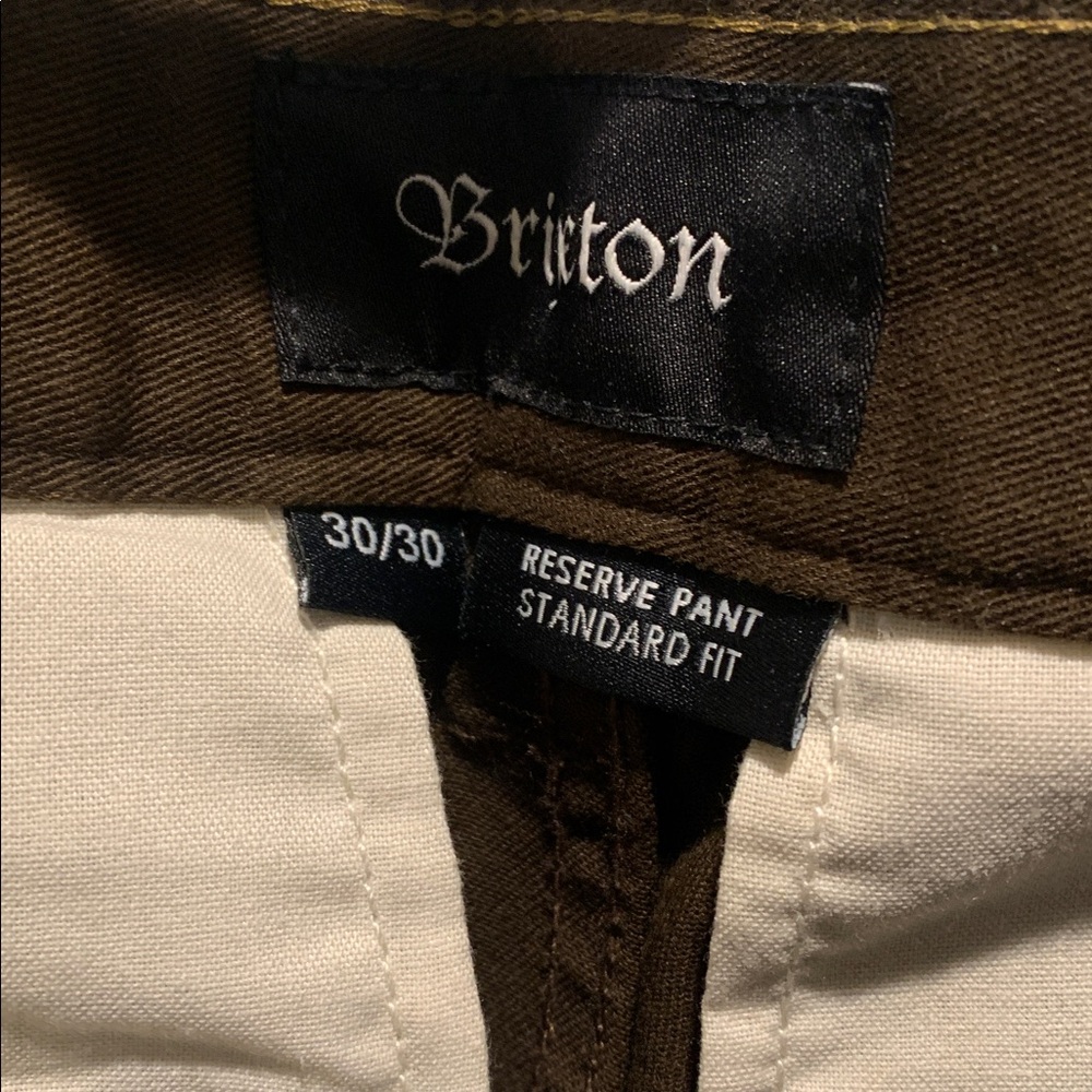 NWOT Brixton Reserve Pants - Picture 2 of 4